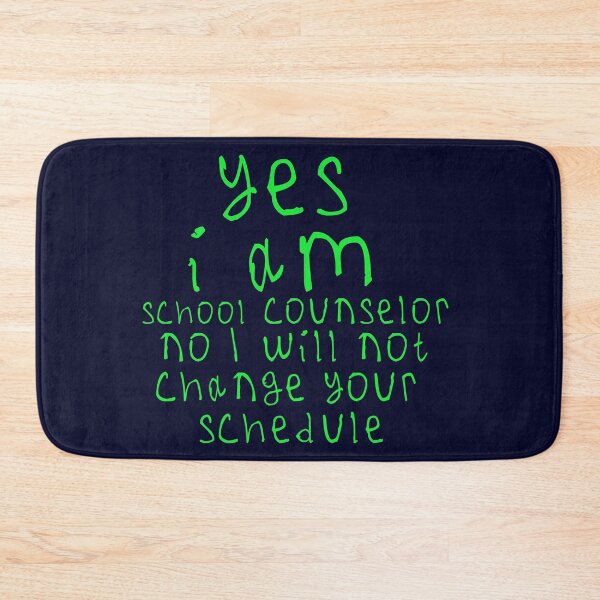 Item preview, Yes i am a school counselor designed and sold by kinpirks.