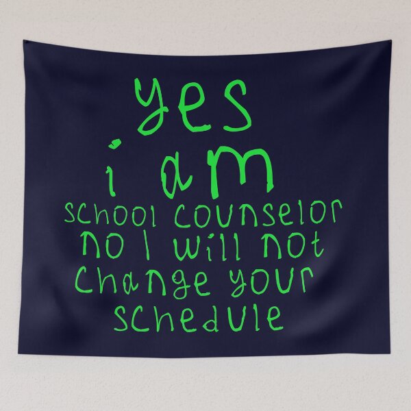 Item preview, Yes i am a school counselor designed and sold by kinpirks.