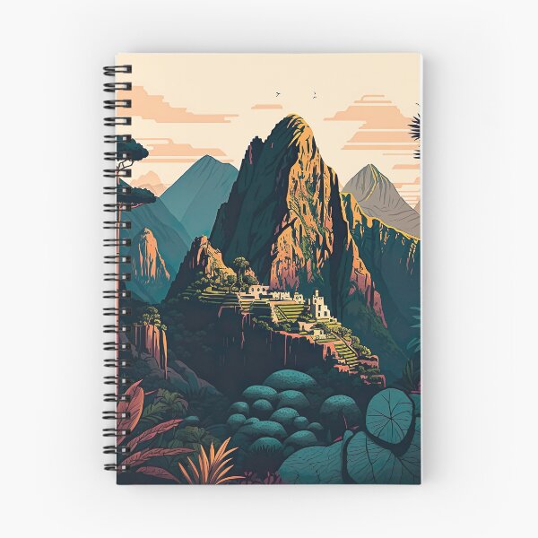 Item preview, Machu Picchu Peru Illustration designed and sold by unrealartwork.