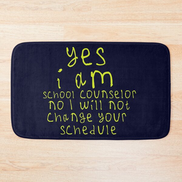 Item preview, Yes i am a school counselor designed and sold by kinpirks.