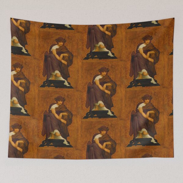 Item preview, Frederic Leighton ,Mnemosyne, Mother of the Muses designed and sold by TeeARTHY.