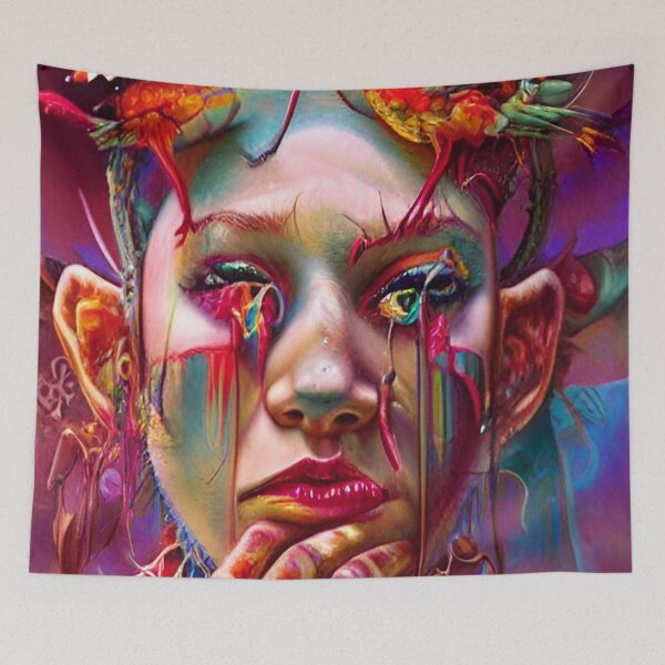 Item preview, Lucy Candy Girl Fantasy Abstract designed and sold by mghtymvrk2040.