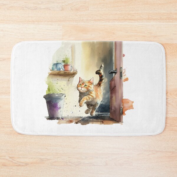Item preview, home is where your cat lives designed and sold by printiesart.