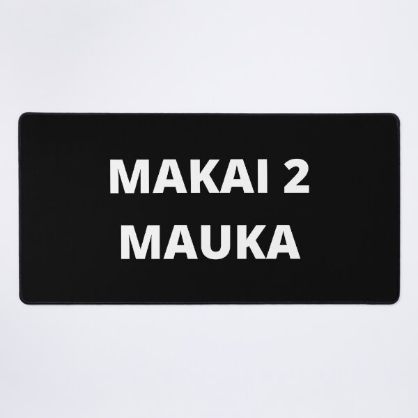 Item preview, makai to mauka, white transparent design designed and sold by maplunk.