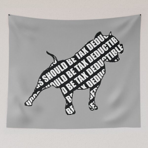 Item preview, Dogs Should Be Tax Deductible designed and sold by DFY-studio.