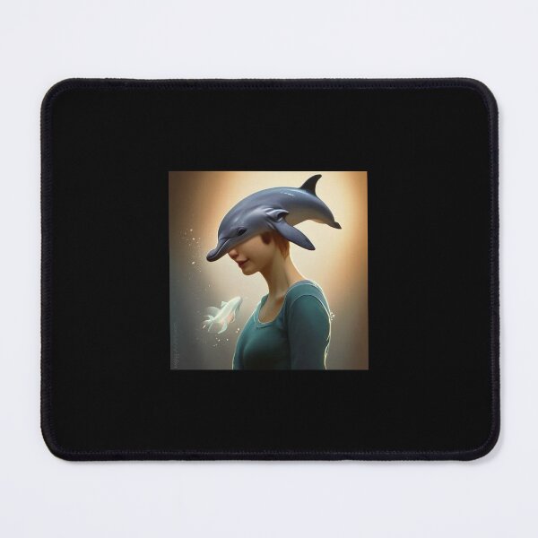 Item preview, Dolphin Head designed and sold by UglyAIArtwork.