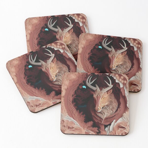Item preview, PaperCut Deer designed and sold by Damitan.