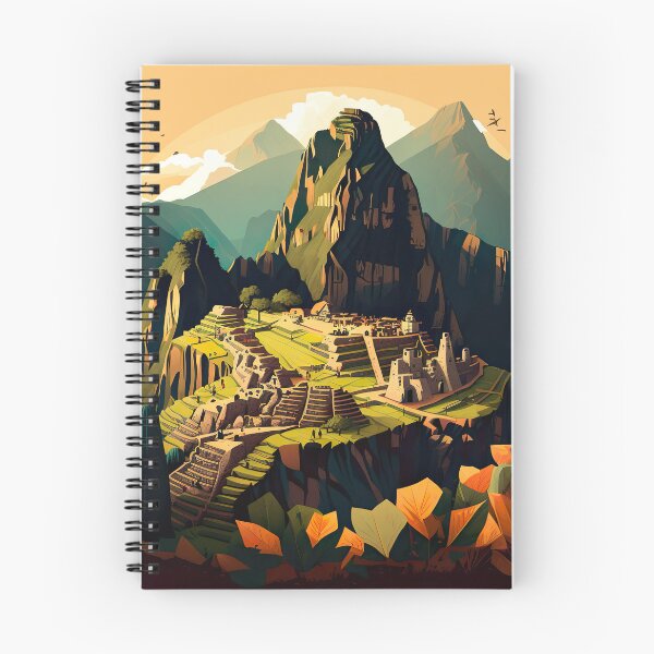 Item preview, Machu Picchu Peru Illustration Drawing designed and sold by unrealartwork.
