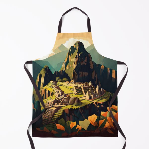 Item preview, Machu Picchu Peru Illustration Drawing designed and sold by unrealartwork.