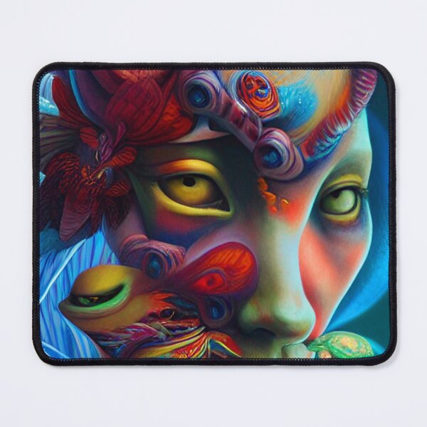 Item preview, Lucy Alien Fantasy Organic Abstract Surreal designed and sold by mghtymvrk2040.