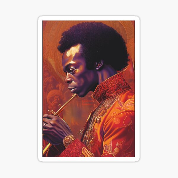 Item preview, Psychedelic Jazz Art designed and sold by Ovnil.