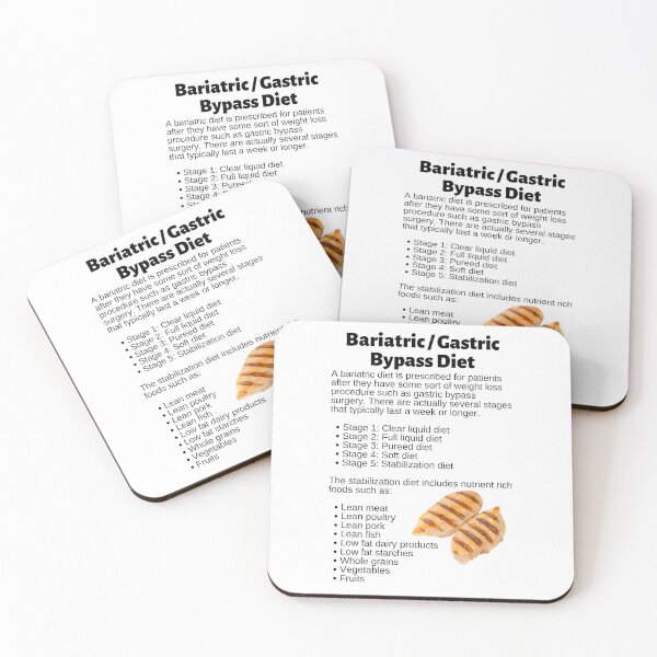 Item preview, Bariatric / Gastric Bypass Diet Infographic designed and sold by Caregiverology.