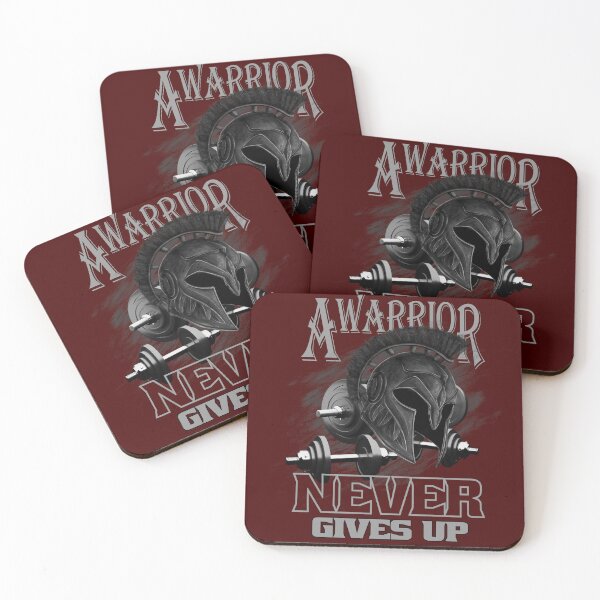 Item preview, Fitness, Gym Warrior Spartan Helmet, Never Gives Up, Workout designed and sold by ChrUzDesigner.