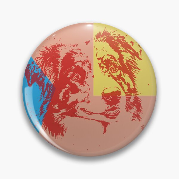 Item preview, Pop Art Effect Australian Shepherd / Australian Shepherd / Dog Lover Gift designed and sold by DesignHouse07.