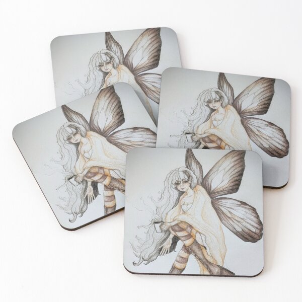 Item preview, Cozy Fairy Art Print  designed and sold by Brooke Grider.