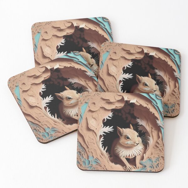 Item preview, PaperCut Squirrel designed and sold by Damitan.