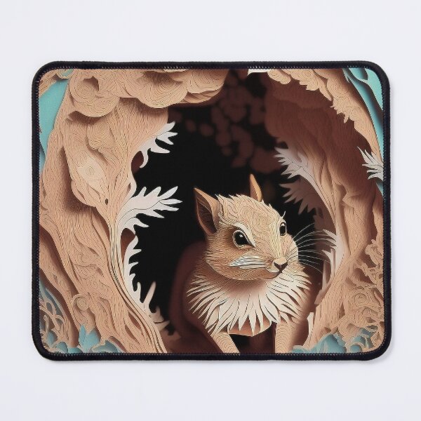 Item preview, PaperCut Squirrel designed and sold by Damitan.