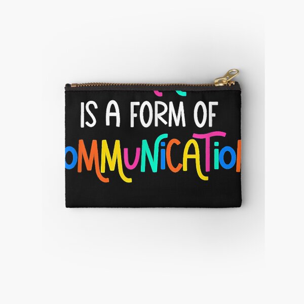 Item preview, All Behavior Is A Form Of Communication SPED Teacher Autism T-Shirt designed and sold by duhaumoeljak.