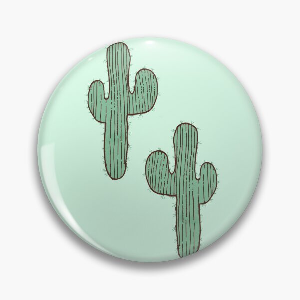 Item preview, Minimalist Boho Cactus Mint Green designed and sold by ChantalDesign.