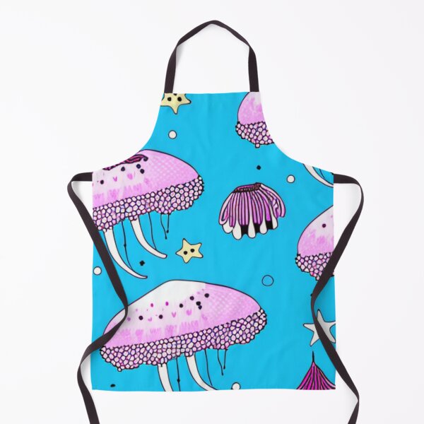 Item preview, Colorful Jellyfish Star fish in The Ocean Pattern Design designed and sold by Myriam-BR.