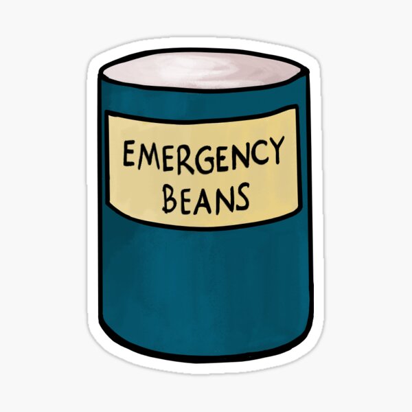Item preview, Emergency Beans designed and sold by Sparkleweather.