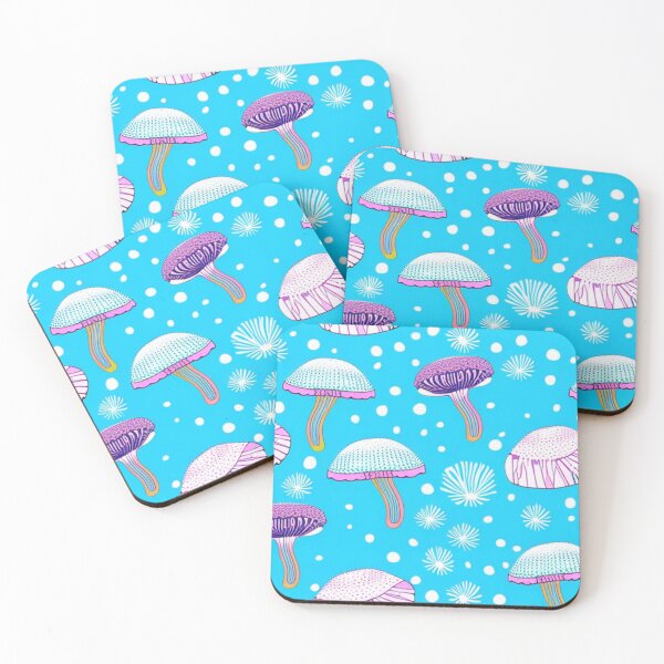 Item preview, Colorful Jellyfish Star Fish Ocean Pattern Design  designed and sold by Myriam-BR.