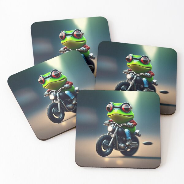 Item preview, Crazy Frog Ride A Motorcycle designed and sold by ChibiMavis.
