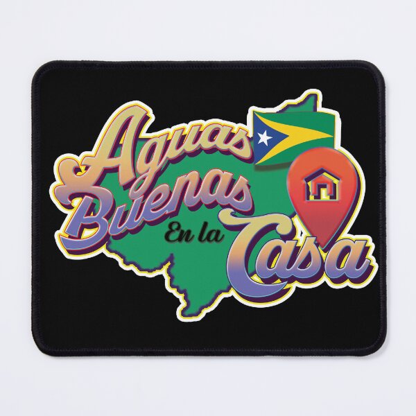 Item preview, AGUAS BUENAS EN LA CASA designed and sold by BoriGrafico.