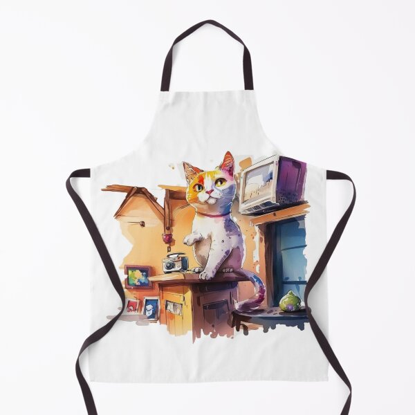 Item preview, home is where your cat lives designed and sold by printiesart.