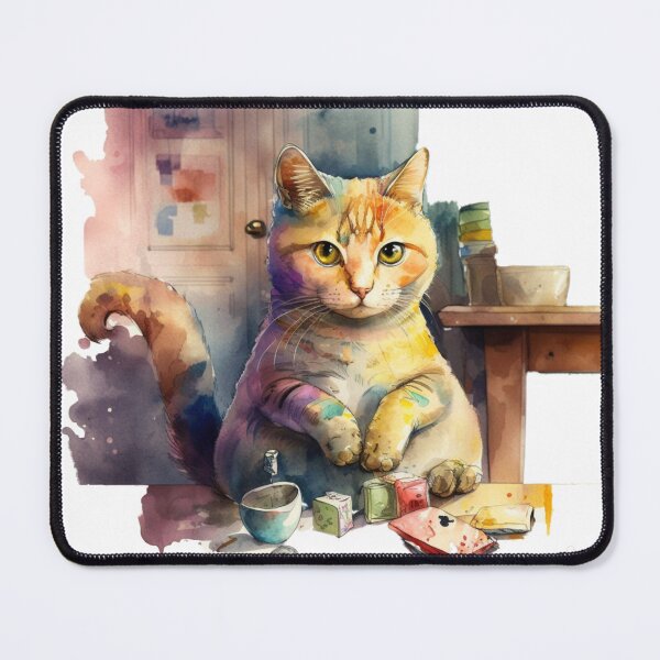 Item preview, home is where your cat lives designed and sold by printiesart.