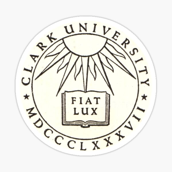 Item preview, 1953 Clark University Logo - Worcester, MA designed and sold by Nostalgia Tees, Stickers, Art & More.