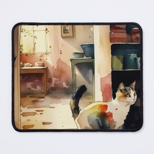 Item preview, home is where your cat lives designed and sold by printiesart.