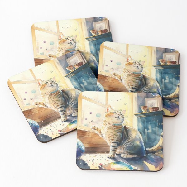 Item preview, home is where your cat lives designed and sold by printiesart.