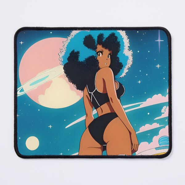 Item preview, I'll Call U Back | Black Anime Girls designed and sold by blackanimemecca.