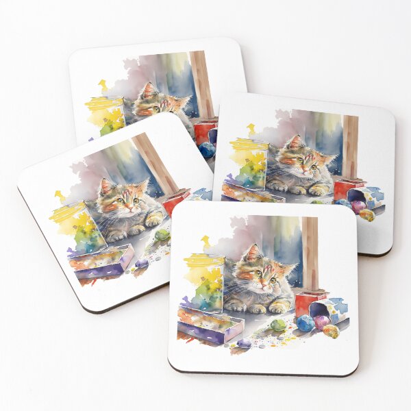 Item preview, home is where your cat lives designed and sold by printiesart.