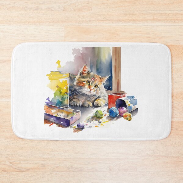 Item preview, home is where your cat lives designed and sold by printiesart.