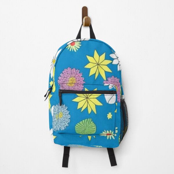 Item preview, Colorful Flowers Pattern Design Leaves Pattern Nature Theme designed and sold by Myriam-BR.