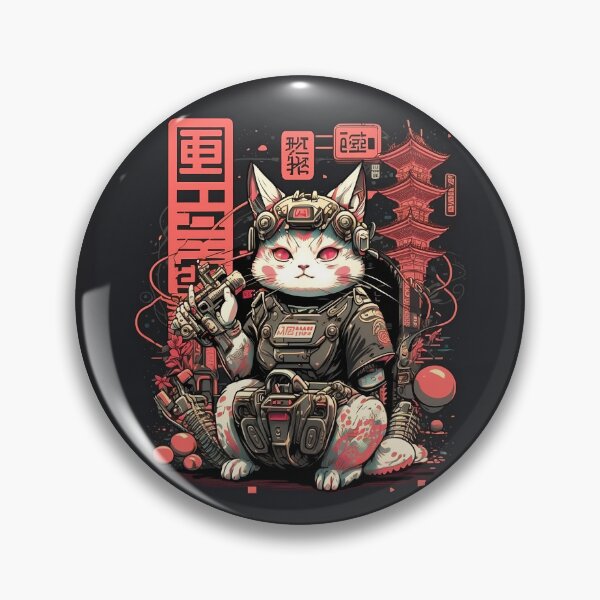 Item preview, Maneki Neko Cyber Punk designed and sold by TheKiziox.