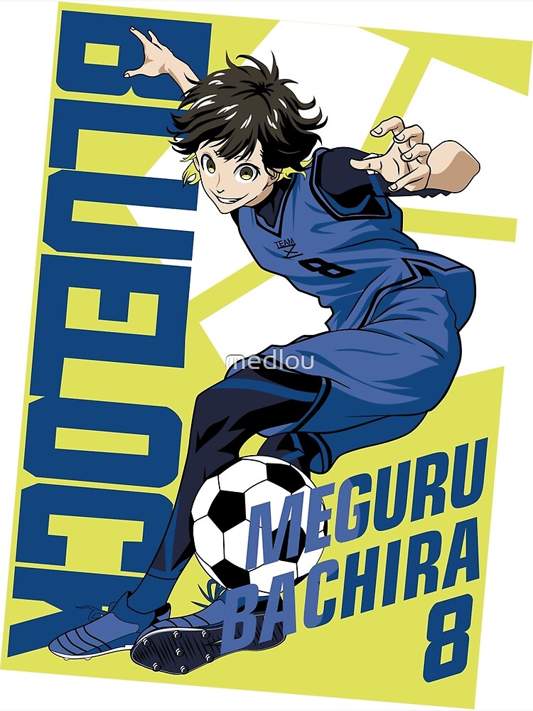 Anime Blue Lock Bachira Meguru Poster, bachira meguru anime