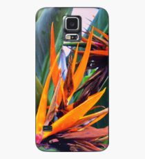 Tropical Flowers Case/Skin for Samsung Galaxy
