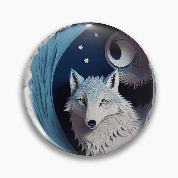 Item preview, PaperCut Wolf designed and sold by Damitan.