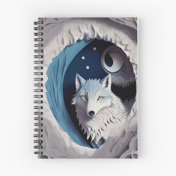 Item preview, PaperCut Wolf designed and sold by Damitan.