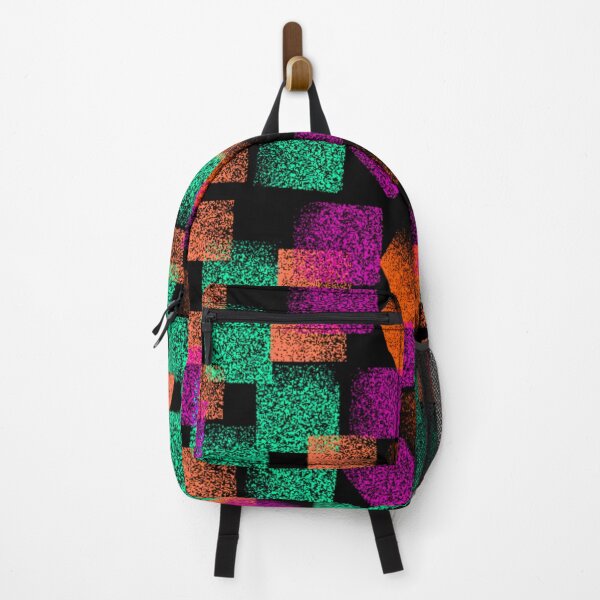 Item preview, Grainy Texture Abstract ( pink orange teal ) designed and sold by Itzjustlife.