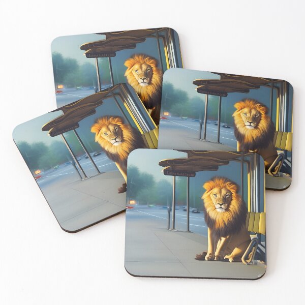 Item preview, Bus stop Lion designed and sold by Steeshirts.