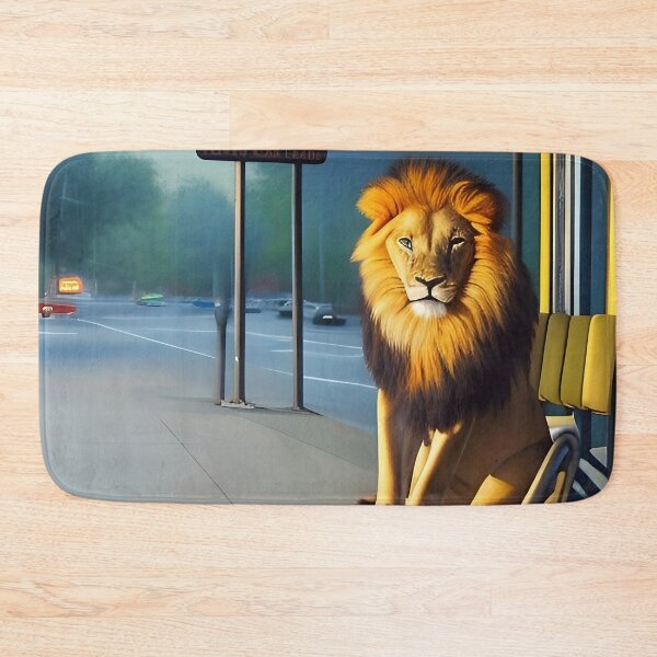 Item preview, Bus stop Lion designed and sold by Steeshirts.