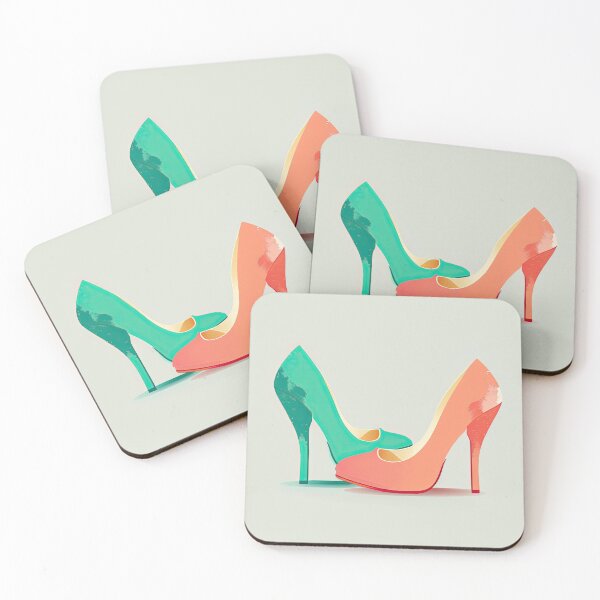 Item preview, Her Colored Shoes designed and sold by duke818.