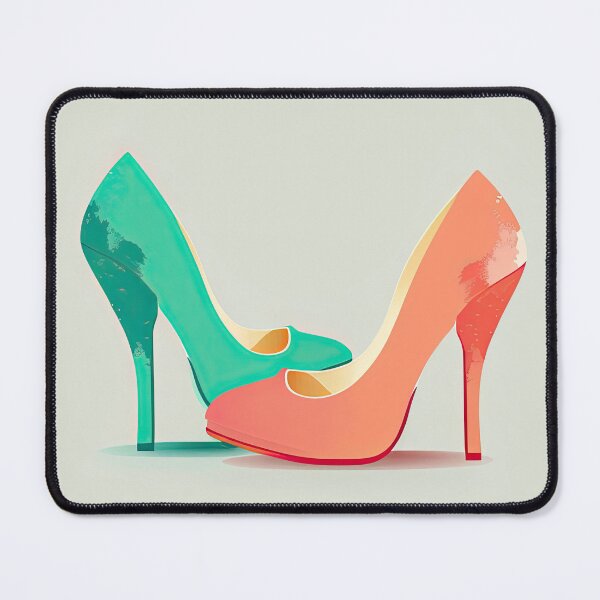 Item preview, Her Colored Shoes designed and sold by duke818.