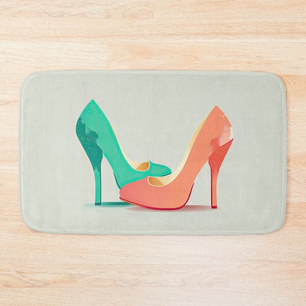 Item preview, Her Colored Shoes designed and sold by duke818.