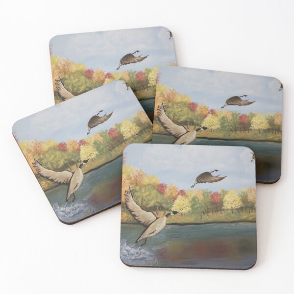 Item preview, Ducks taking flight. - wild life designed and sold by K.M. Creations.