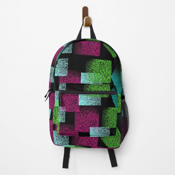 Item preview, Grainy Texture Abstract (neon green, pink, light blue ) designed and sold by Itzjustlife.